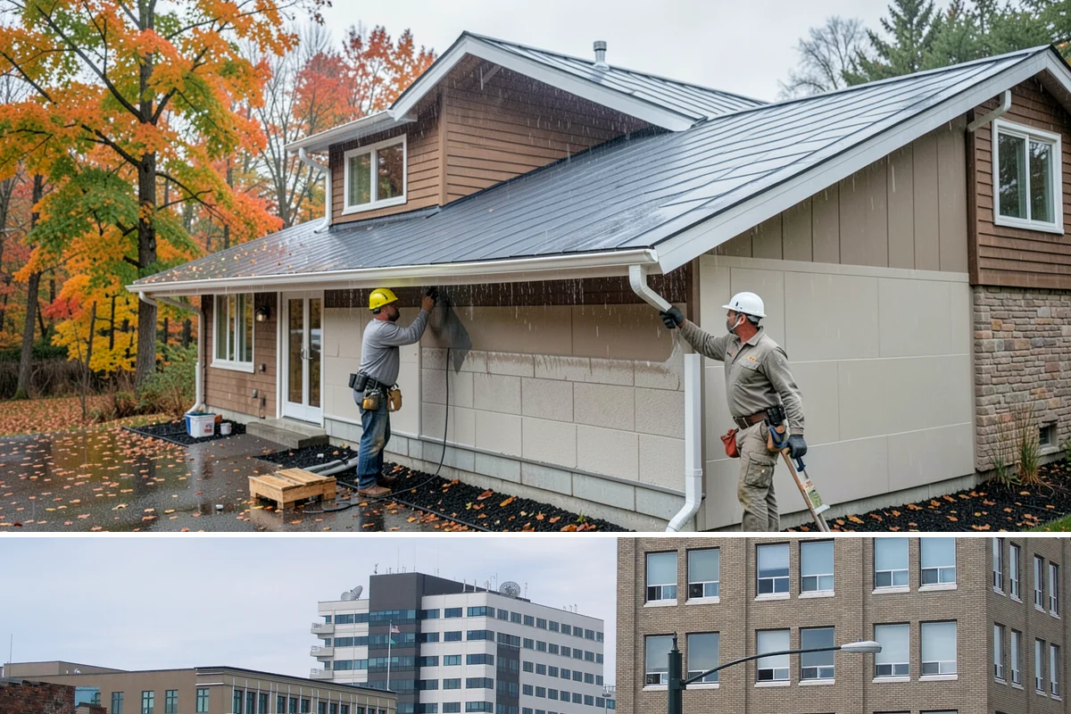 Patio Door Installation in Everett, Snohomish County, WA - Drier late-spring to early-fall days are best for cutting into or enlarging an exterior wall, with weather protection available...
