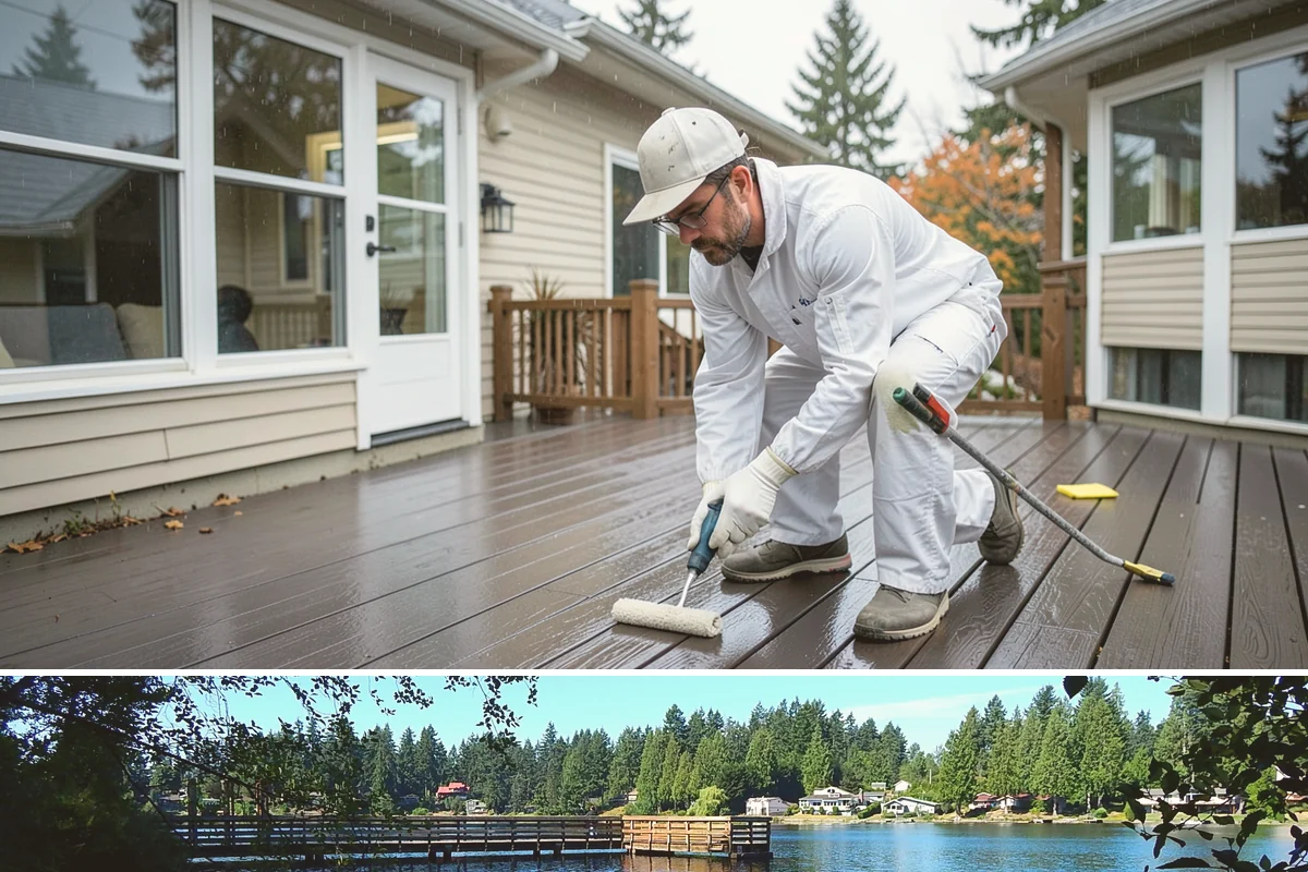 Patio Door Installation in Federal Way, King County, WA - Drier late-spring to early-fall days are best for cutting into or enlarging an exterior wall, with weather protection available...