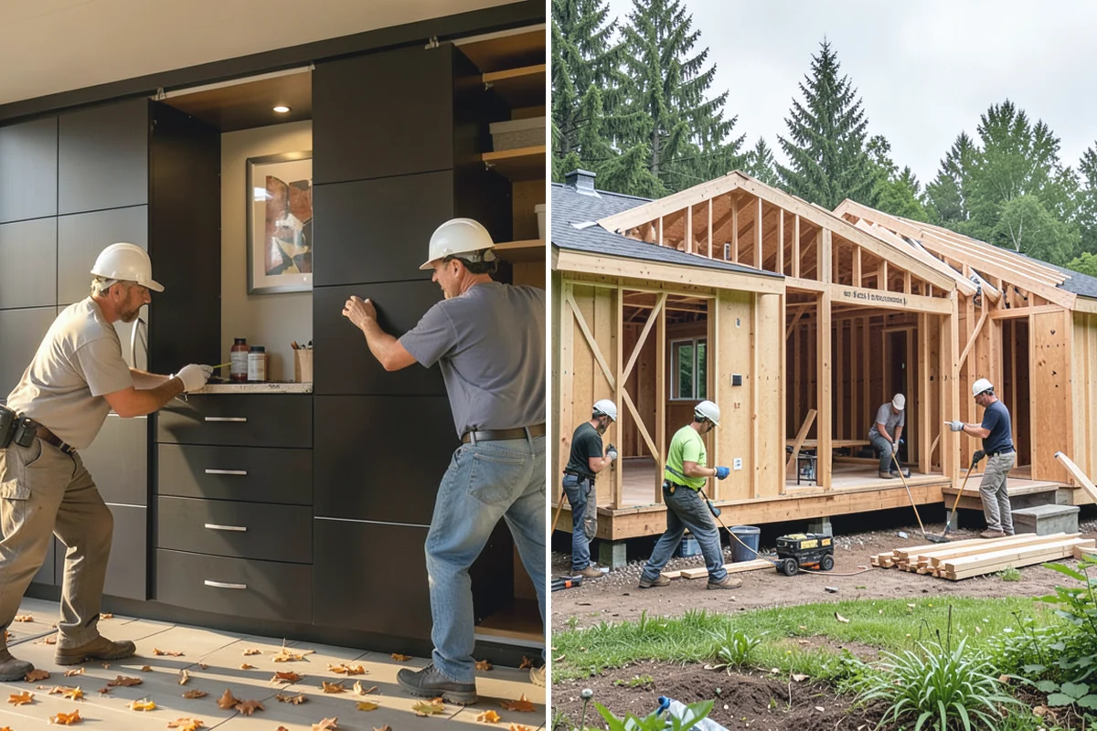 Patio Door Installation in Granite Falls, Snohomish County, WA - Assess the opening, header, and floor for a proper patio-door fit