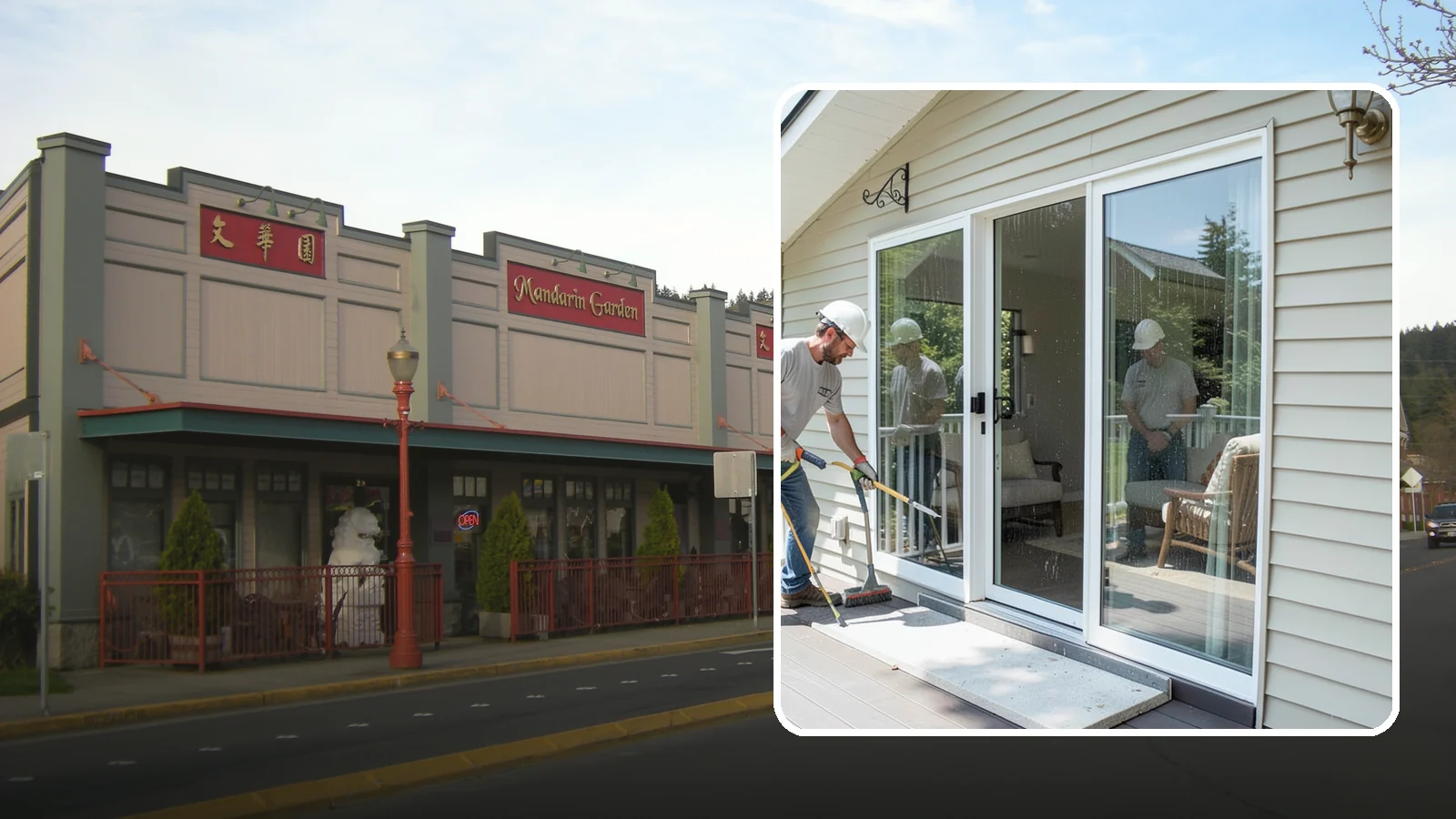 Patio Door Installation in Issaquah, King County, WA - A new patio door that opens your living space to the backyard while keeping Northwest rain and cold outside.
