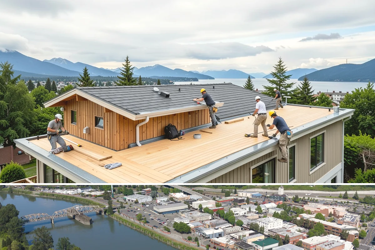 Patio Door Installation in Mount Vernon, Skagit County, WA - Drier late-spring to early-fall days are best for cutting into or enlarging an exterior wall, with weather protection available...