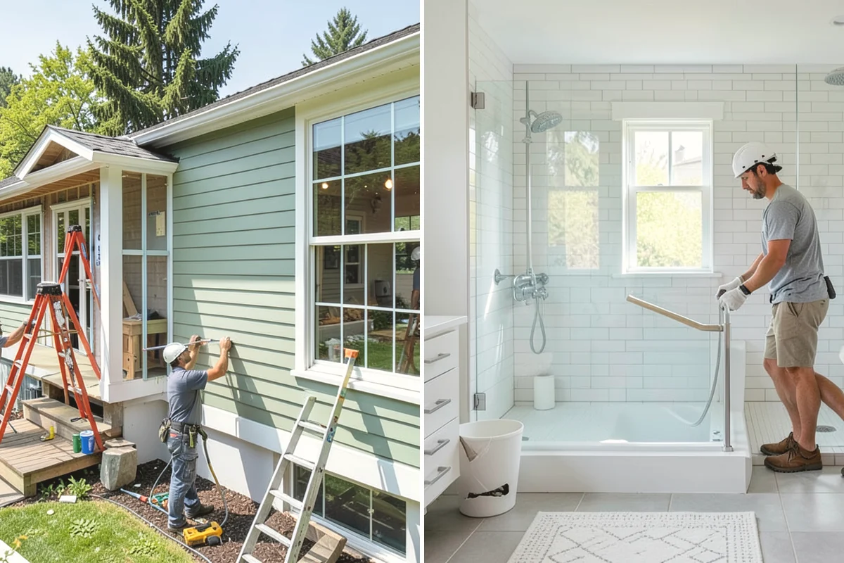 Patio Door Installation in Mukilteo, Snohomish County, WA - Assess the opening, header, and floor for a proper patio-door fit