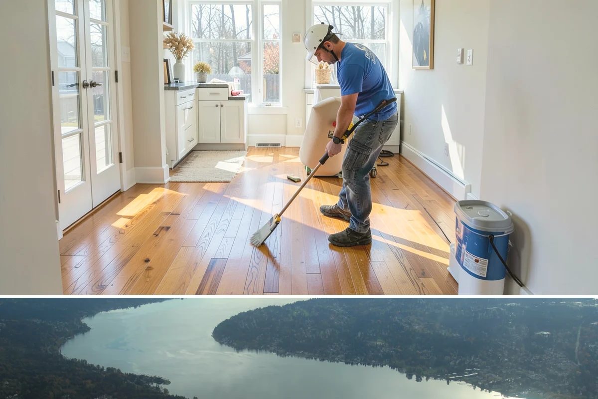Patio Door Installation in Sammamish, King County, WA - Drier late-spring to early-fall days are best for cutting into or enlarging an exterior wall, with weather protection available...