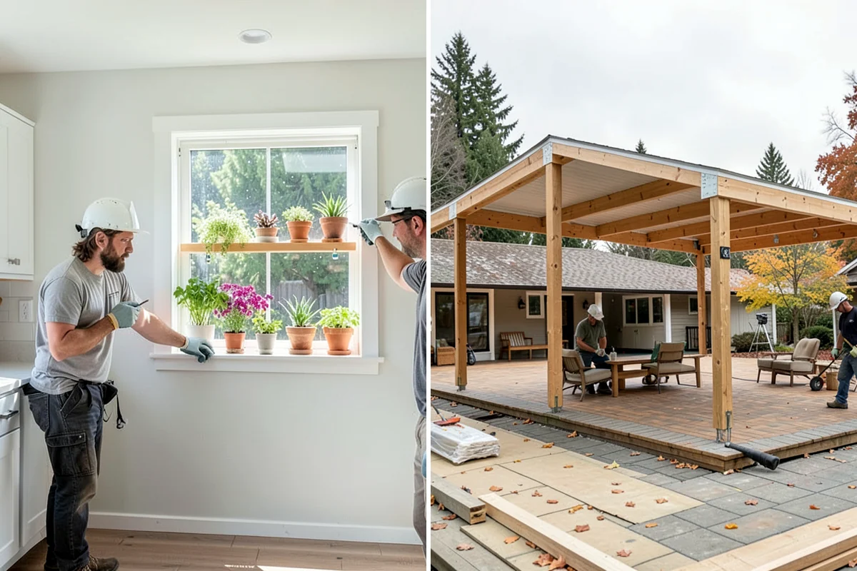 Patio Door Installation in Shoreline, King County, WA - Assess the opening, header, and floor for a proper patio-door fit