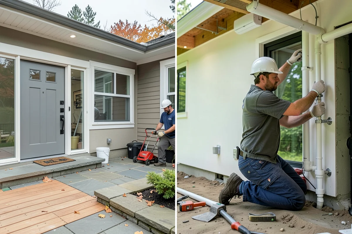 Patio Door Installation in Snoqualmie, King County, WA - Assess the opening, header, and floor for a proper patio-door fit