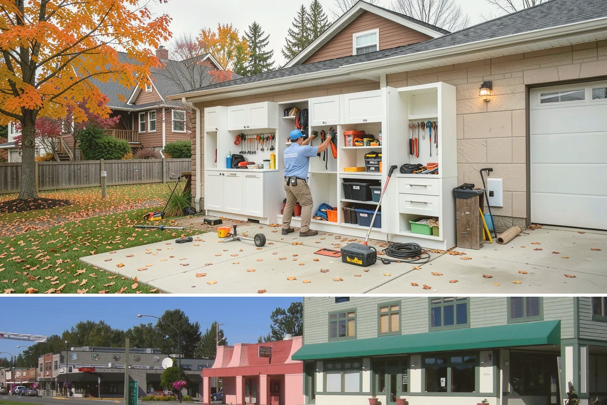 Patio Door Installation in Snoqualmie, King County, WA - Drier late-spring to early-fall days are best for cutting into or enlarging an exterior wall, with weather protection available...