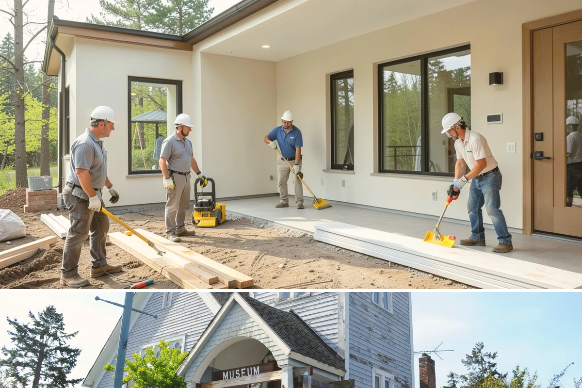 Patio Door Installation in Steilacoom, Pierce County, WA - Drier late-spring to early-fall days are best for cutting into or enlarging an exterior wall, with weather protection available...