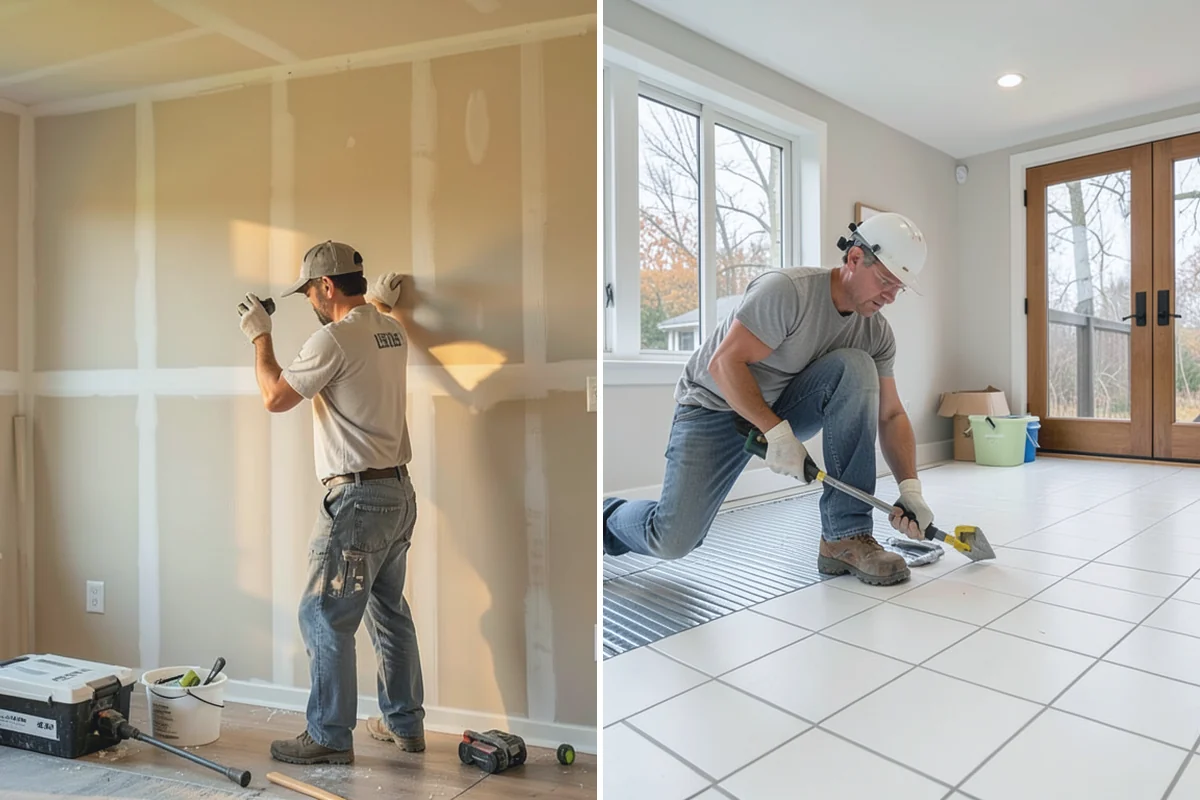 Patio Door Installation in Sumner, Pierce County, WA - Assess the opening, header, and floor for a proper patio-door fit