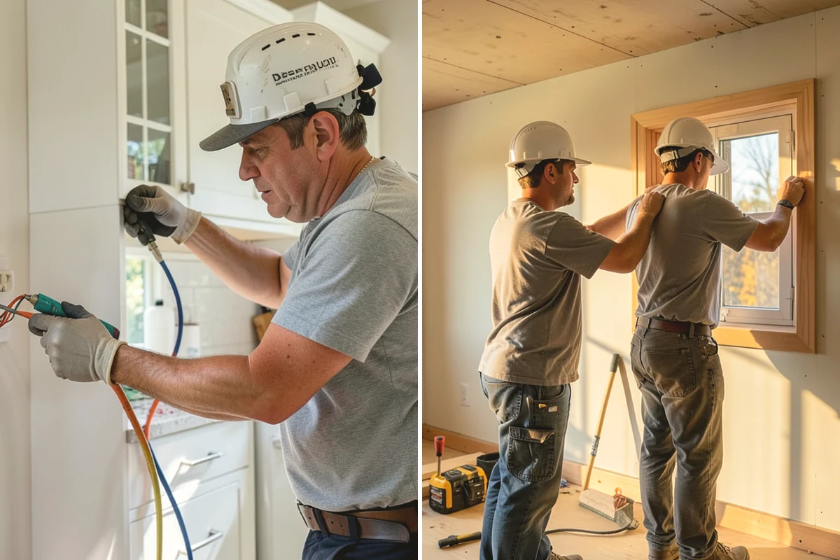 Patio Door Installation in Yarrow Point, King County, WA - Assess the opening, header, and floor for a proper patio-door fit