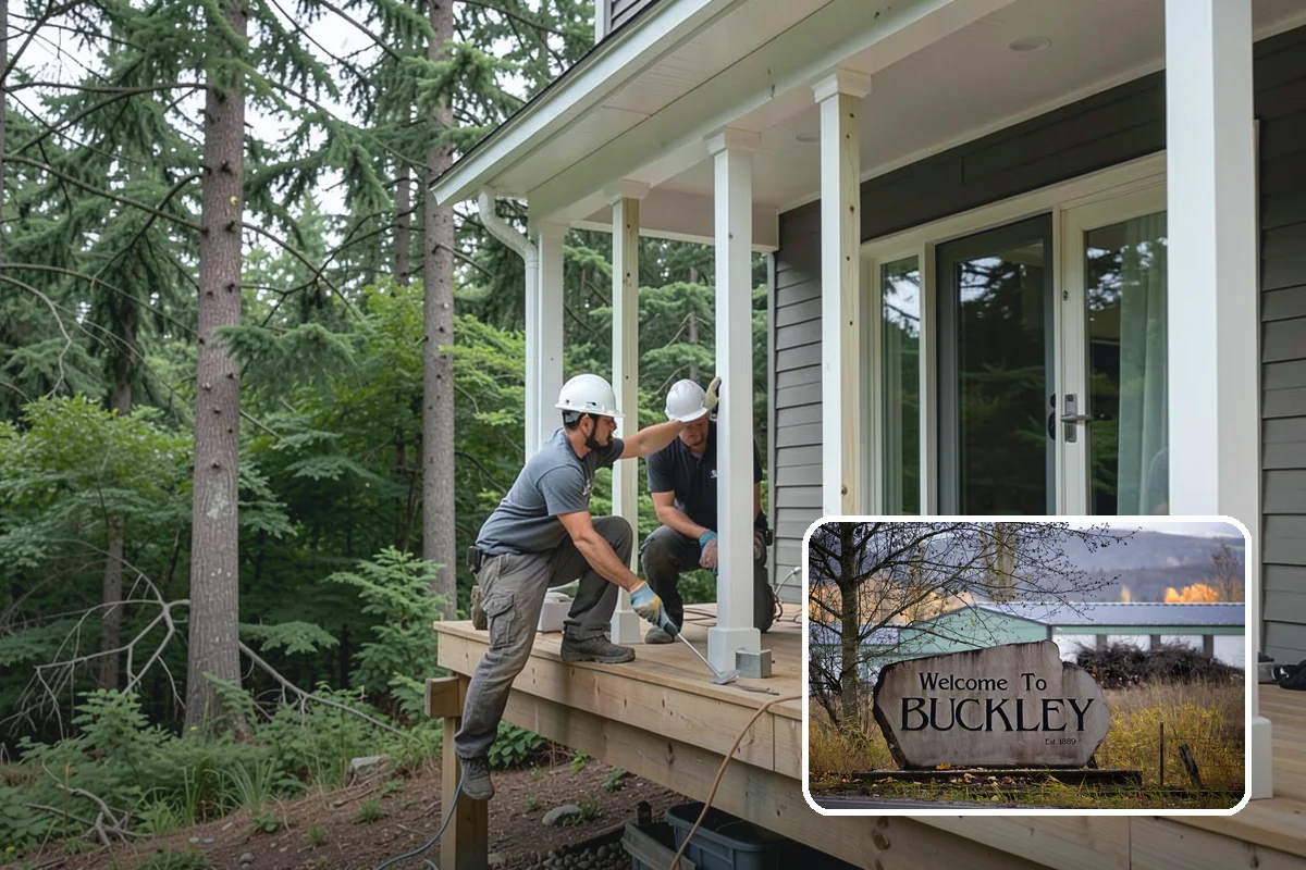 Patio Enclosure in Buckley, Pierce County, WA - Makes your patio usable in more weather