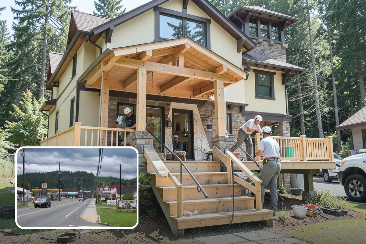Patio Enclosure in Granite Falls, Snohomish County, WA - Makes your patio usable in more weather