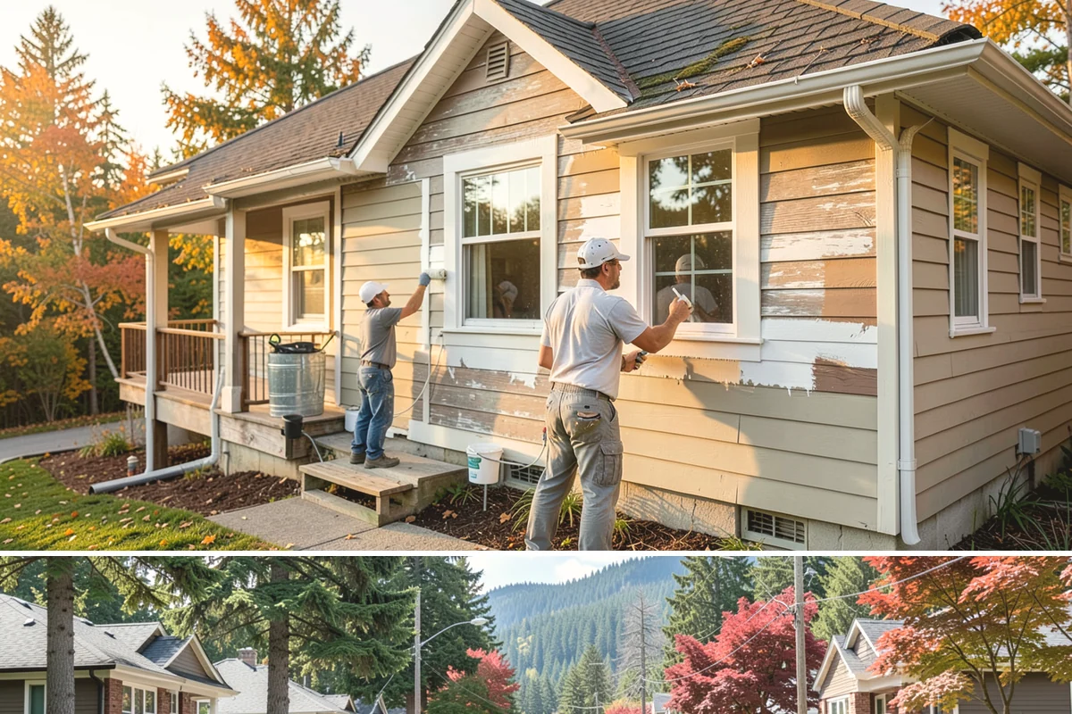 Patio Enclosure in Hunts Point, King County, WA - Summer construction lets us seal the enclosure before fall rains and have it ready for cool-weather use.