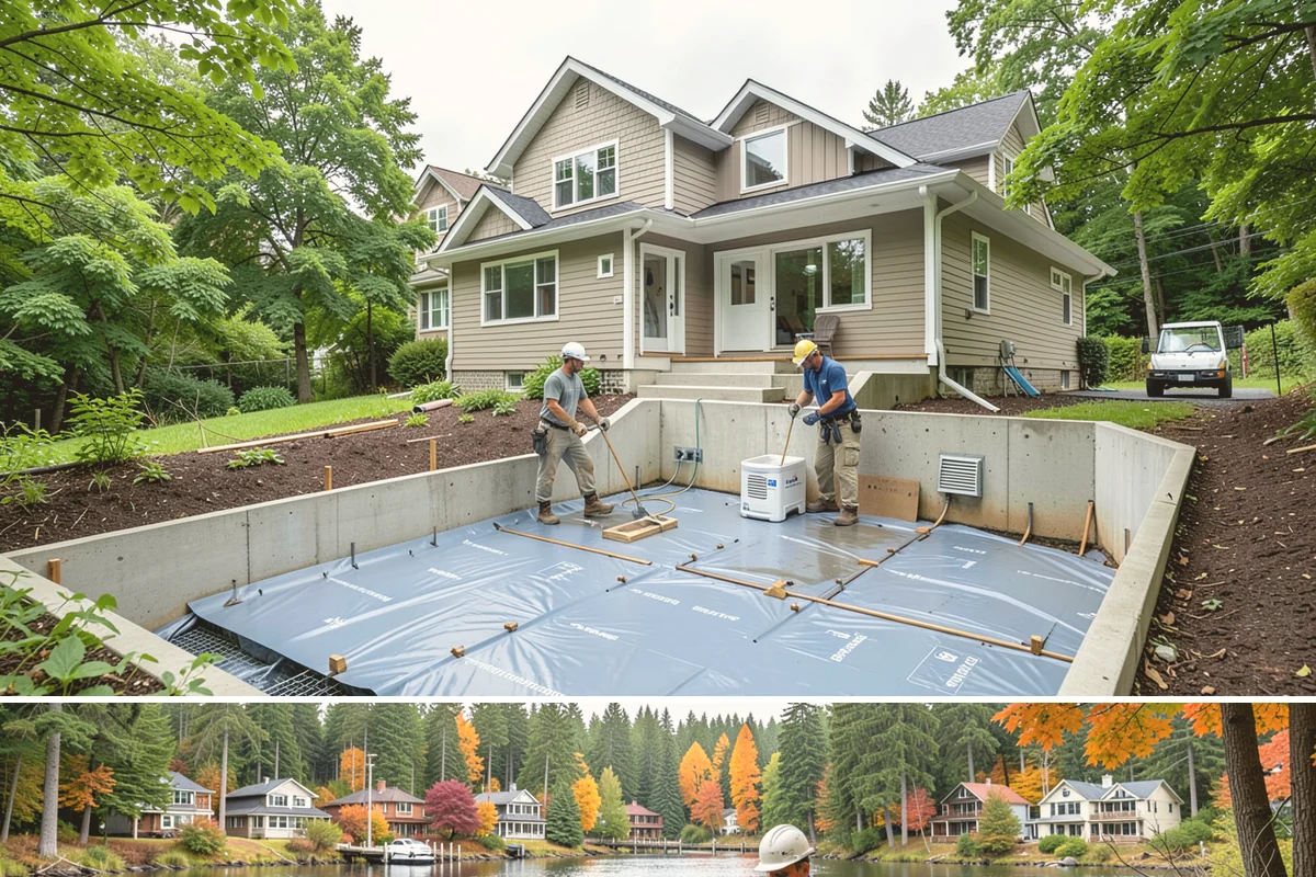 Patio Enclosure in La Conner, Skagit County, WA - Summer construction lets us seal the enclosure before fall rains and have it ready for cool-weather use.