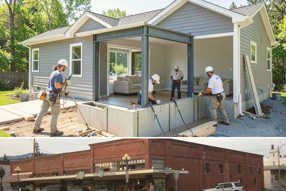 Patio Enclosure in Sedro-Woolley, Skagit County, WA - Summer construction lets us seal the enclosure before fall rains and have it ready for cool-weather use.
