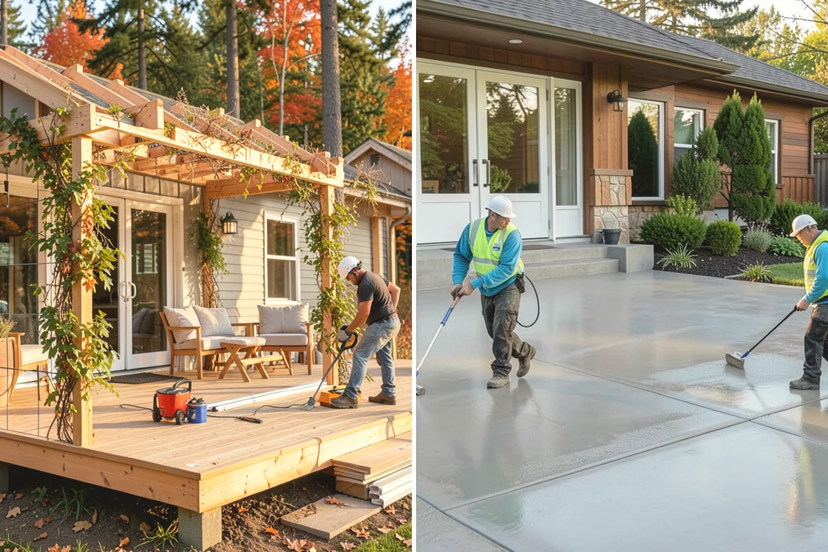 Patio Enclosure in Tacoma, Pierce County, WA - Evaluate the patio and enclosure goals