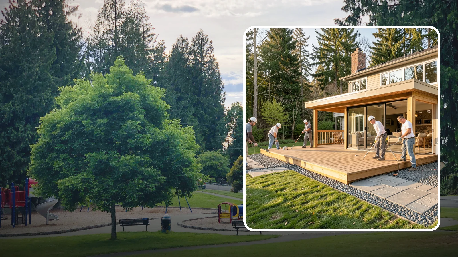 Patio Extension in Bonney Lake, Pierce County, WA - Patio extension services that expand your existing hardscape to fit how you entertain.