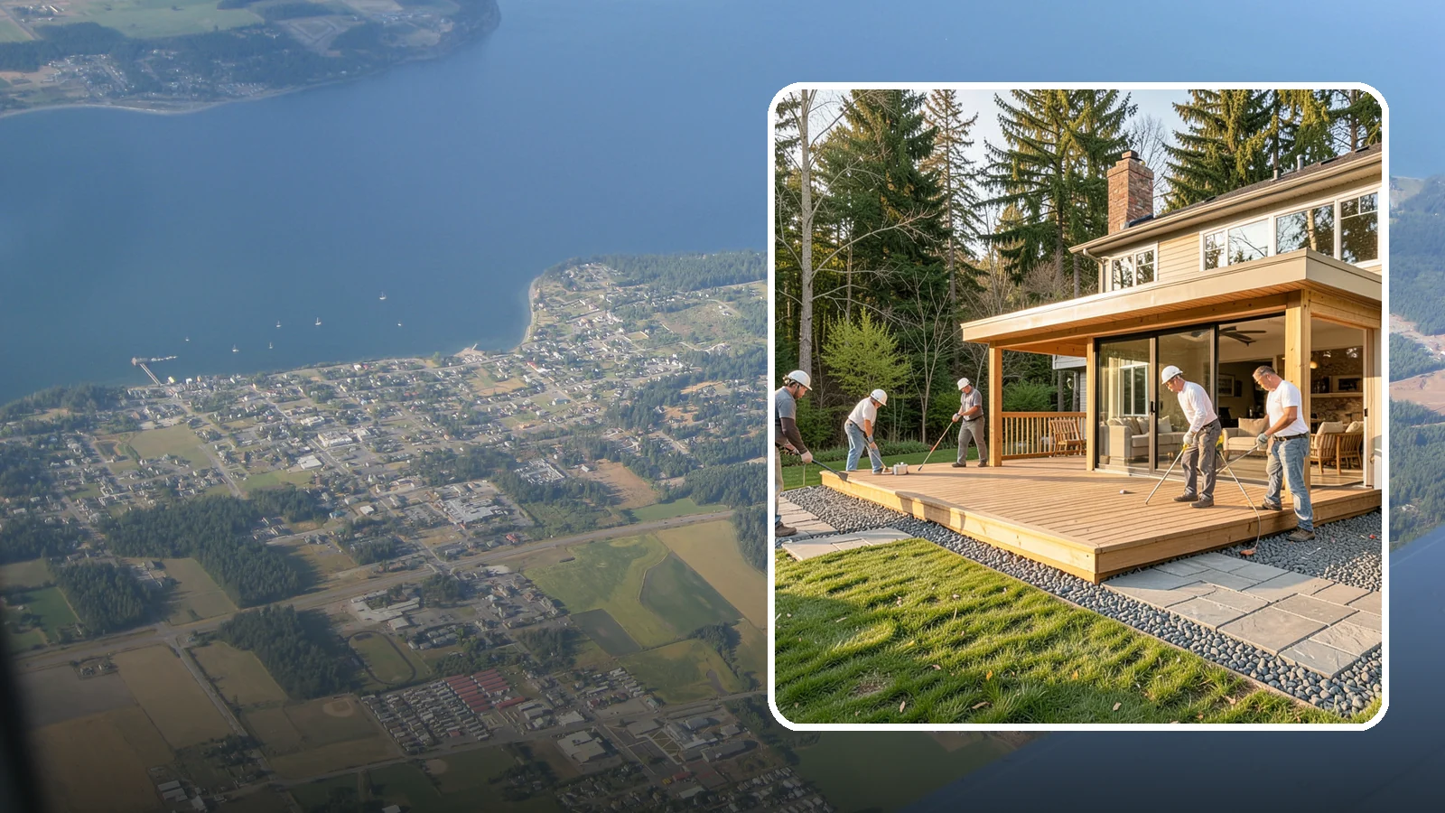 Patio Extension in Coupeville, Island County, WA - Patio extension services that expand your existing hardscape to fit how you entertain.