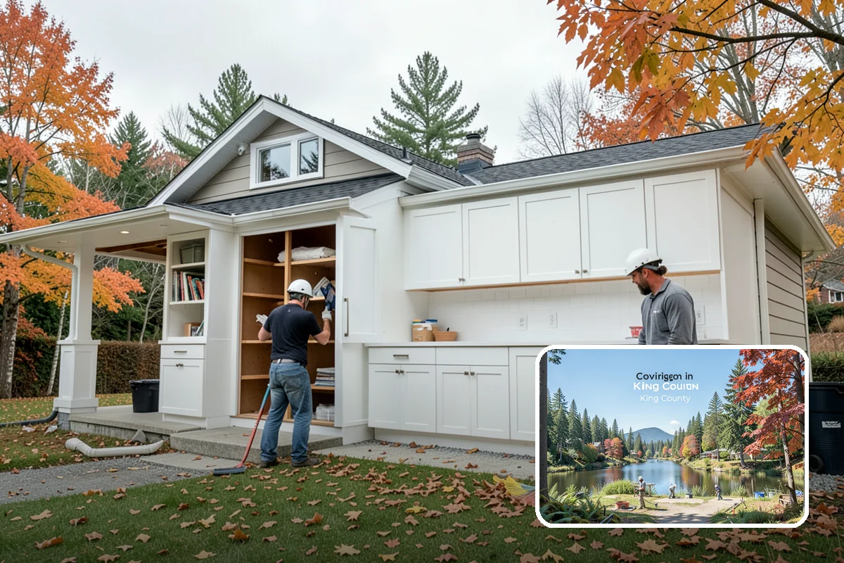 Patio Extension in Covington, King County, WA - Adds space without a full replacement