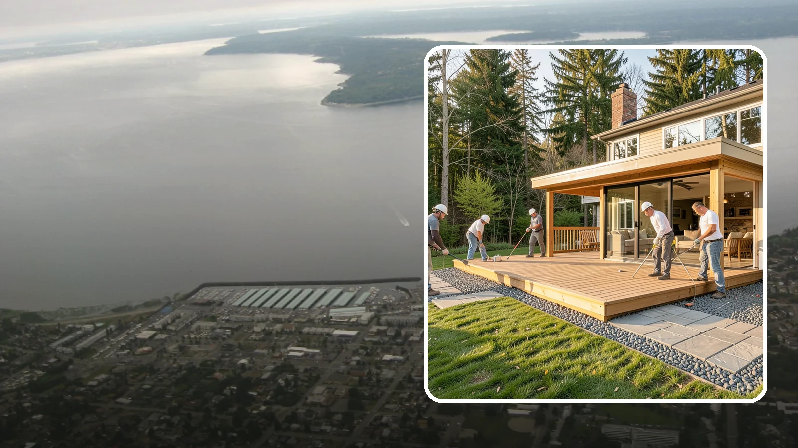 Patio Extension in Des Moines, King County, WA - Patio extension services that expand your existing hardscape to fit how you entertain.