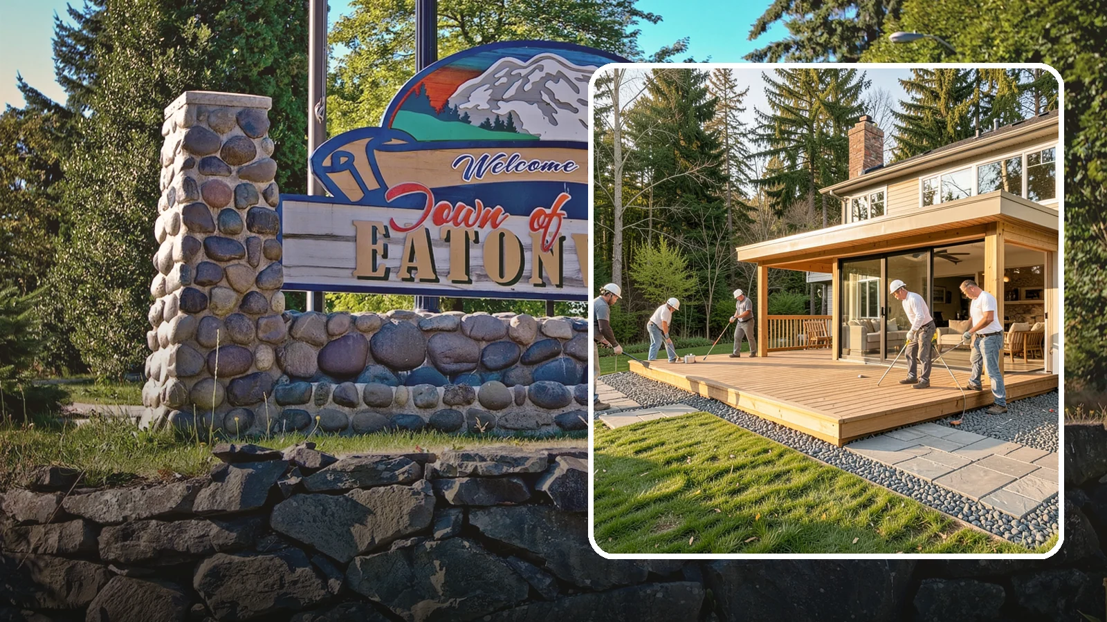 Patio Extension in Eatonville, Pierce County, WA - Patio extension services that expand your existing hardscape to fit how you entertain.