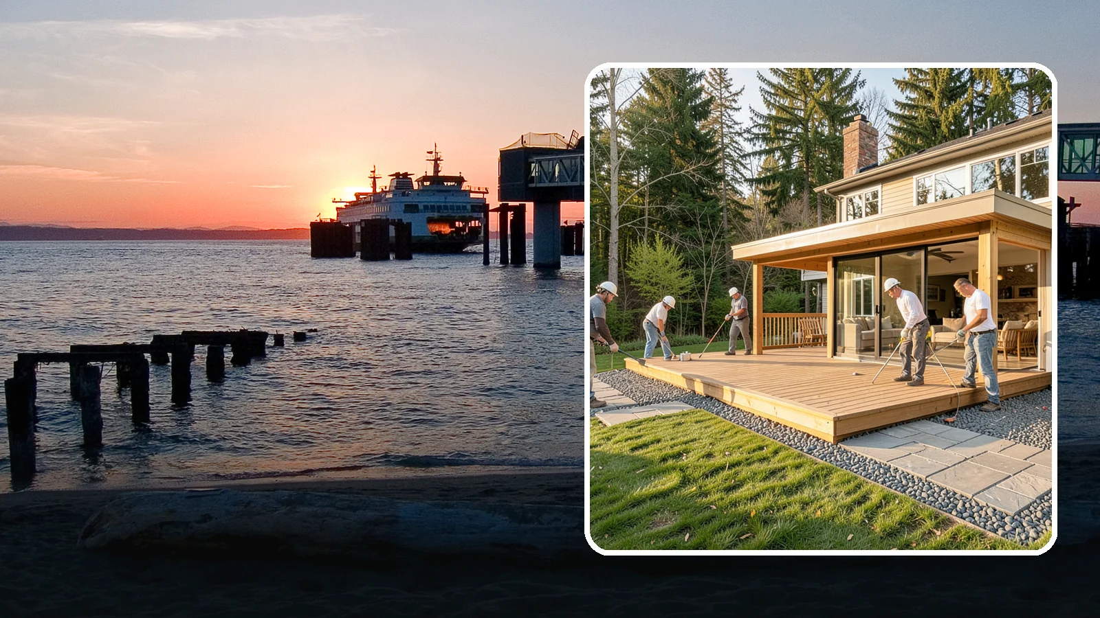 Patio Extension in Edmonds, Snohomish County, WA - Patio extension services that expand your existing hardscape to fit how you entertain.