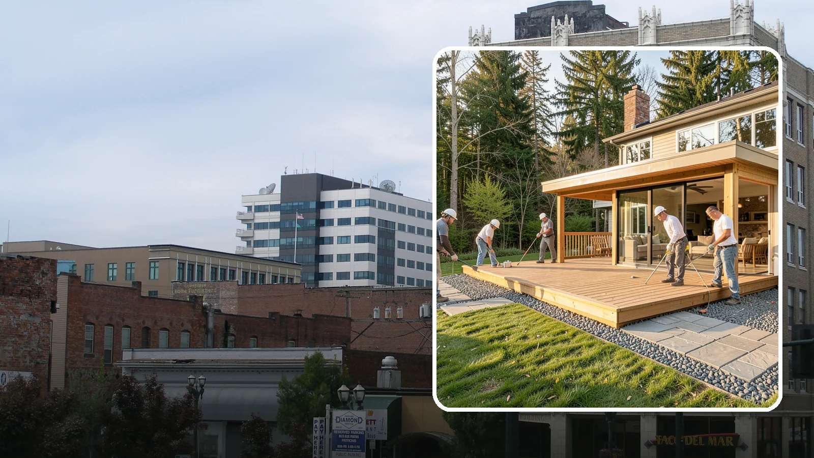 Patio Extension in Everett, Snohomish County, WA - Patio extension services that expand your existing hardscape to fit how you entertain.