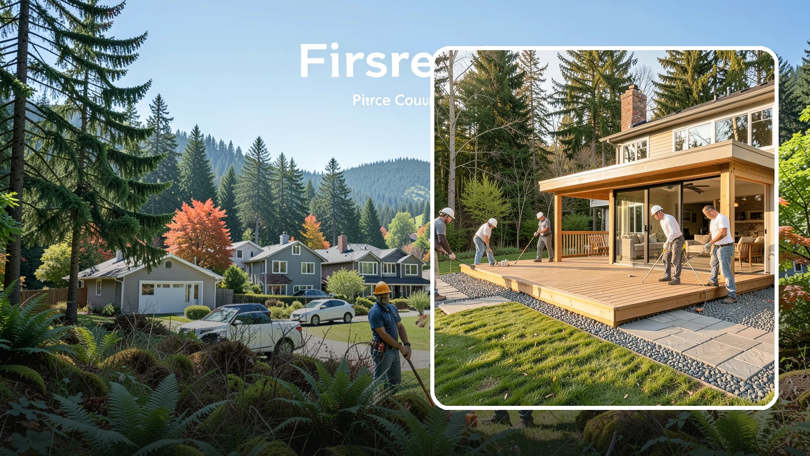 Patio Extension in Fircrest, Pierce County, WA - Patio extension services that expand your existing hardscape to fit how you entertain.