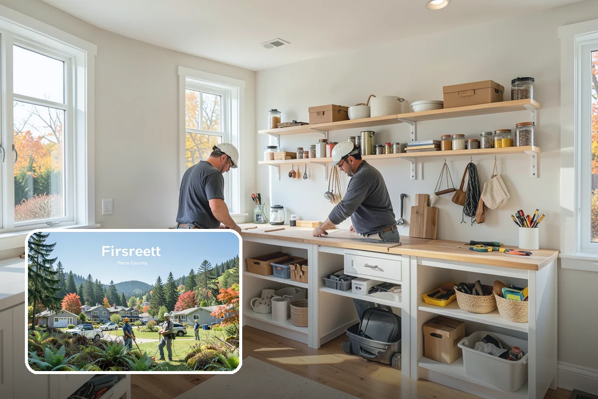 Patio Extension in Fircrest, Pierce County, WA - Adds space without a full replacement