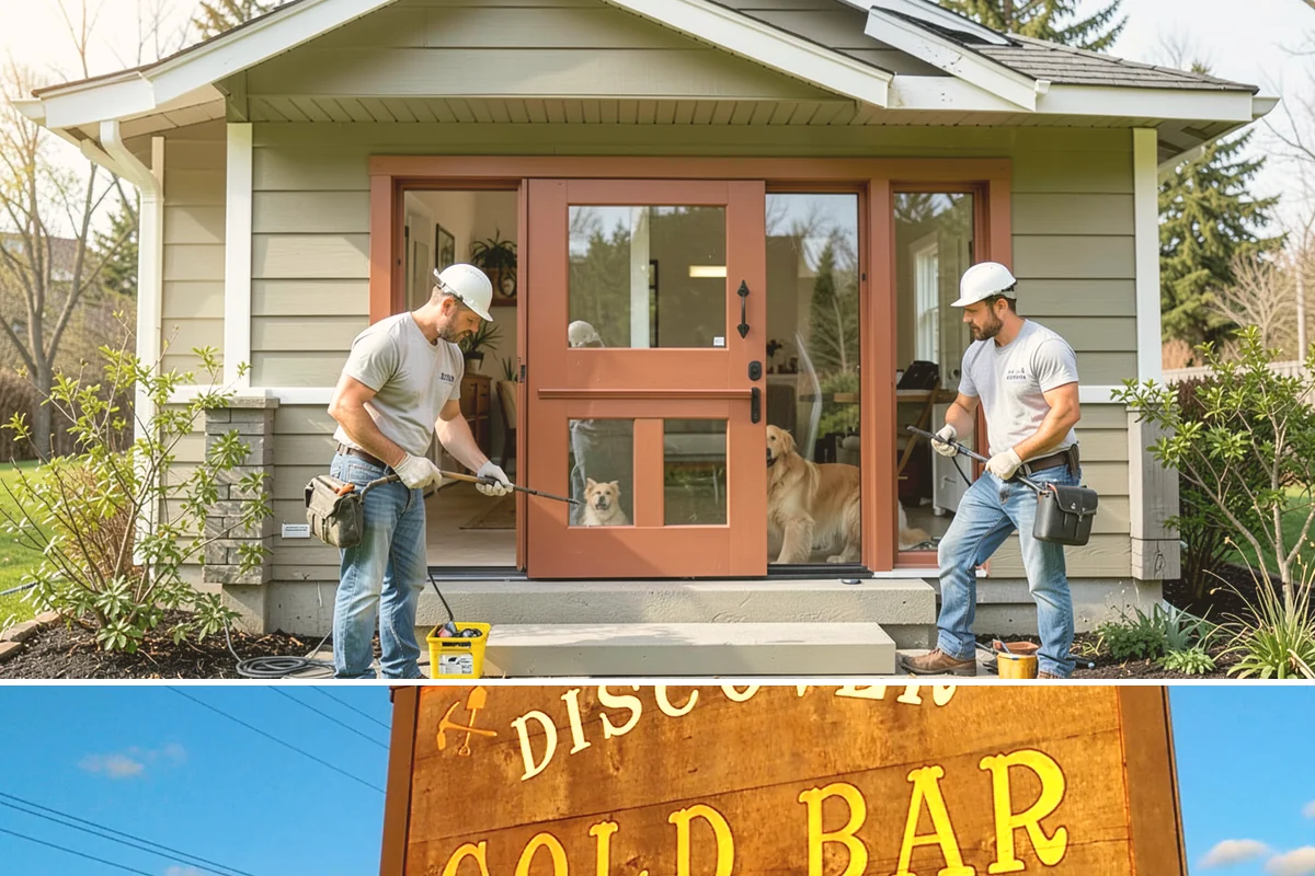 Patio Extension in Gold Bar, Snohomish County, WA - Dry summer weather ensures a stable base and clean tie-in when extending your existing patio.