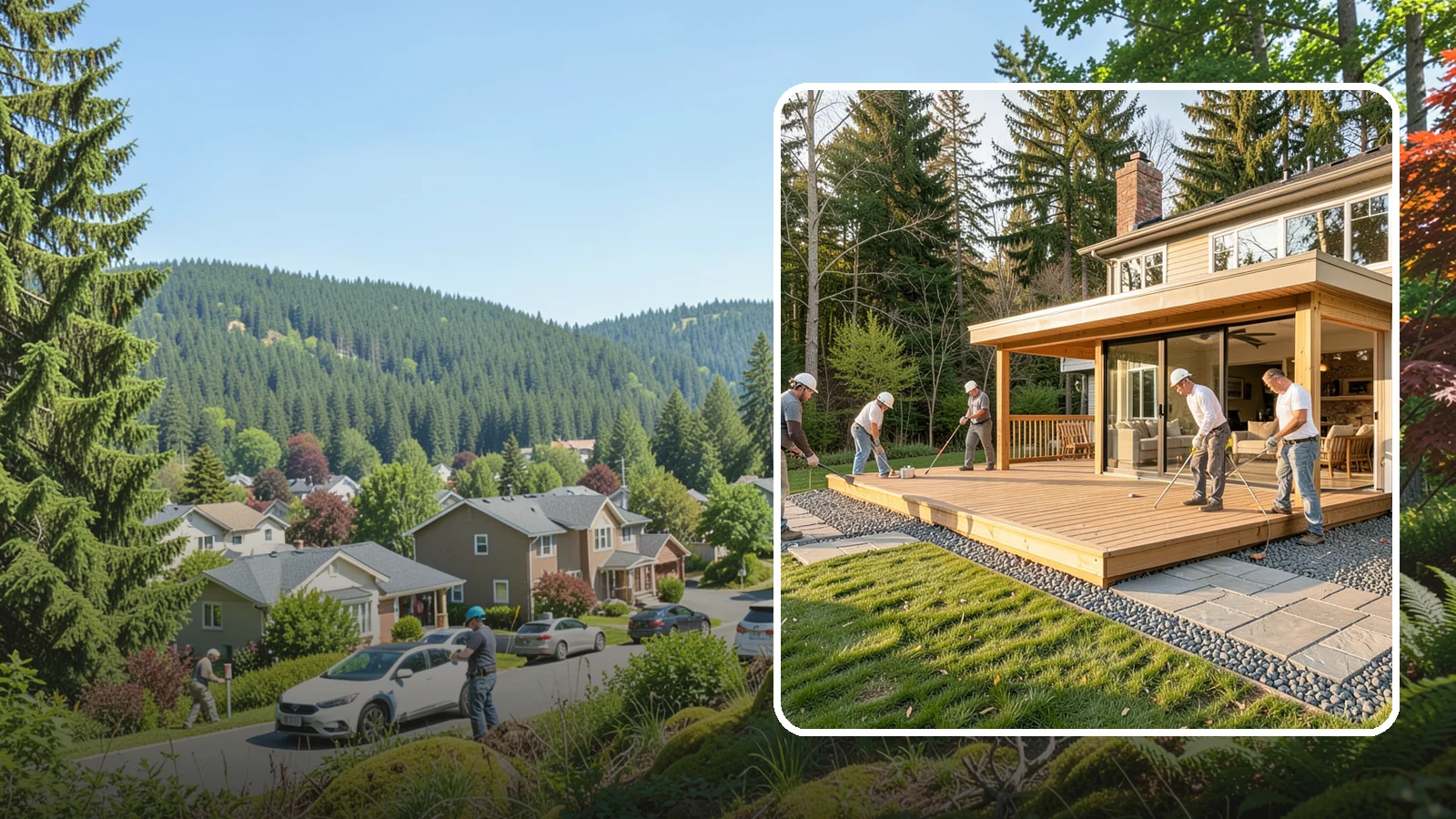 Patio Extension in Index, Snohomish County, WA - Patio extension services that expand your existing hardscape to fit how you entertain.