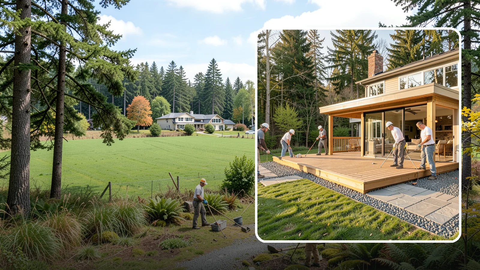 Patio Extension in Lyman, Skagit County, WA - Patio extension services that expand your existing hardscape to fit how you entertain.