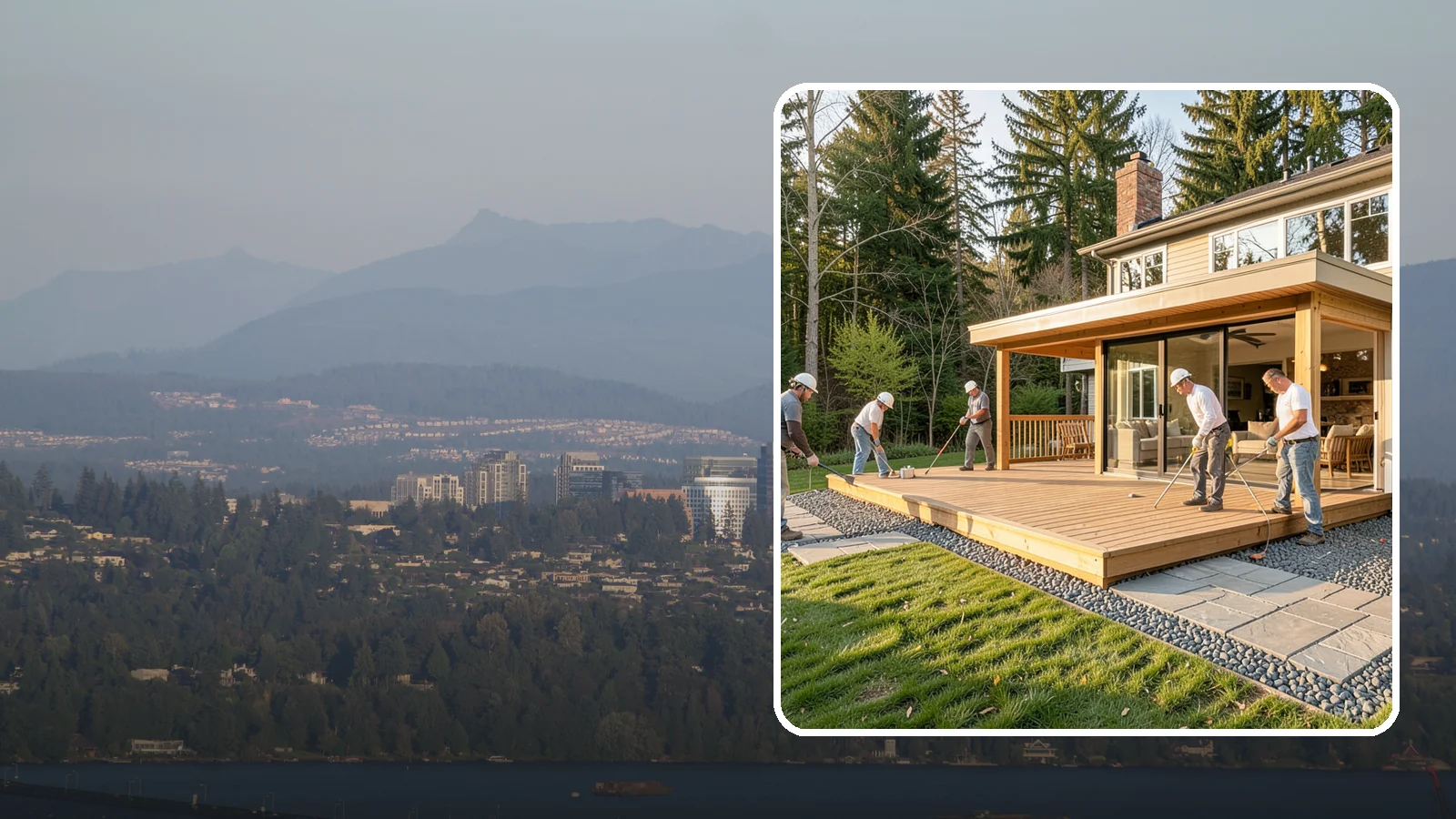Patio Extension in Medina, King County, WA - Patio extension services that expand your existing hardscape to fit how you entertain.