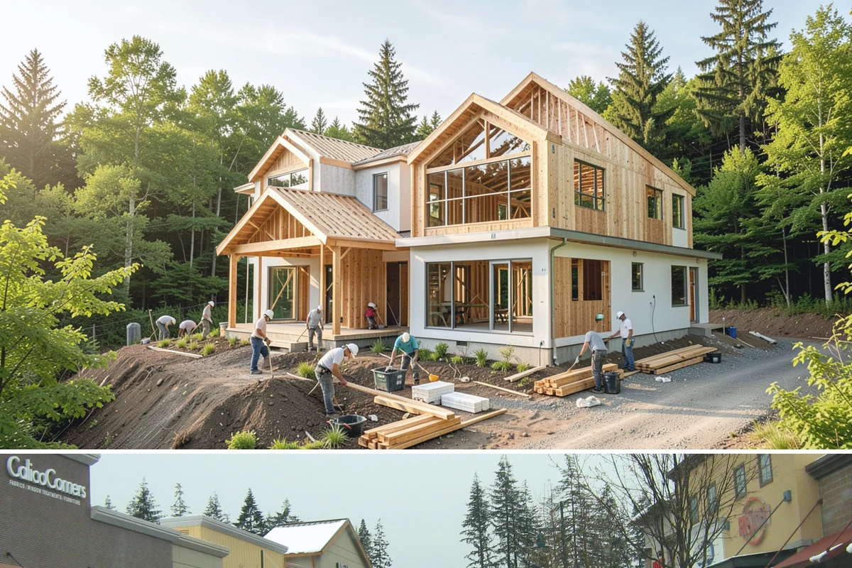 Patio Extension in Mill Creek, Snohomish County, WA - Dry summer weather ensures a stable base and clean tie-in when extending your existing patio.