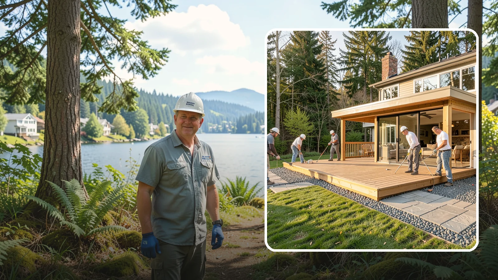 Patio Extension in Milton, King County, WA - Patio extension services that expand your existing hardscape to fit how you entertain.