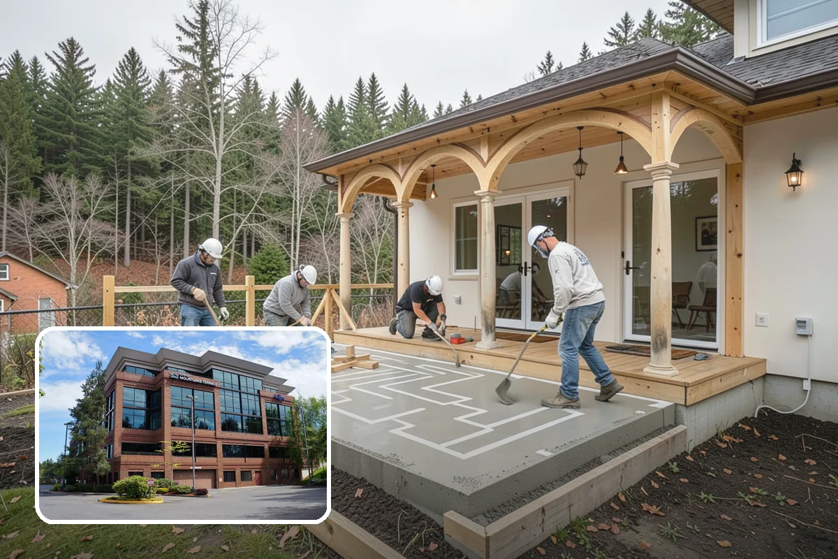 Patio Extension in Mountlake Terrace, Snohomish County, WA - Adds space without a full replacement