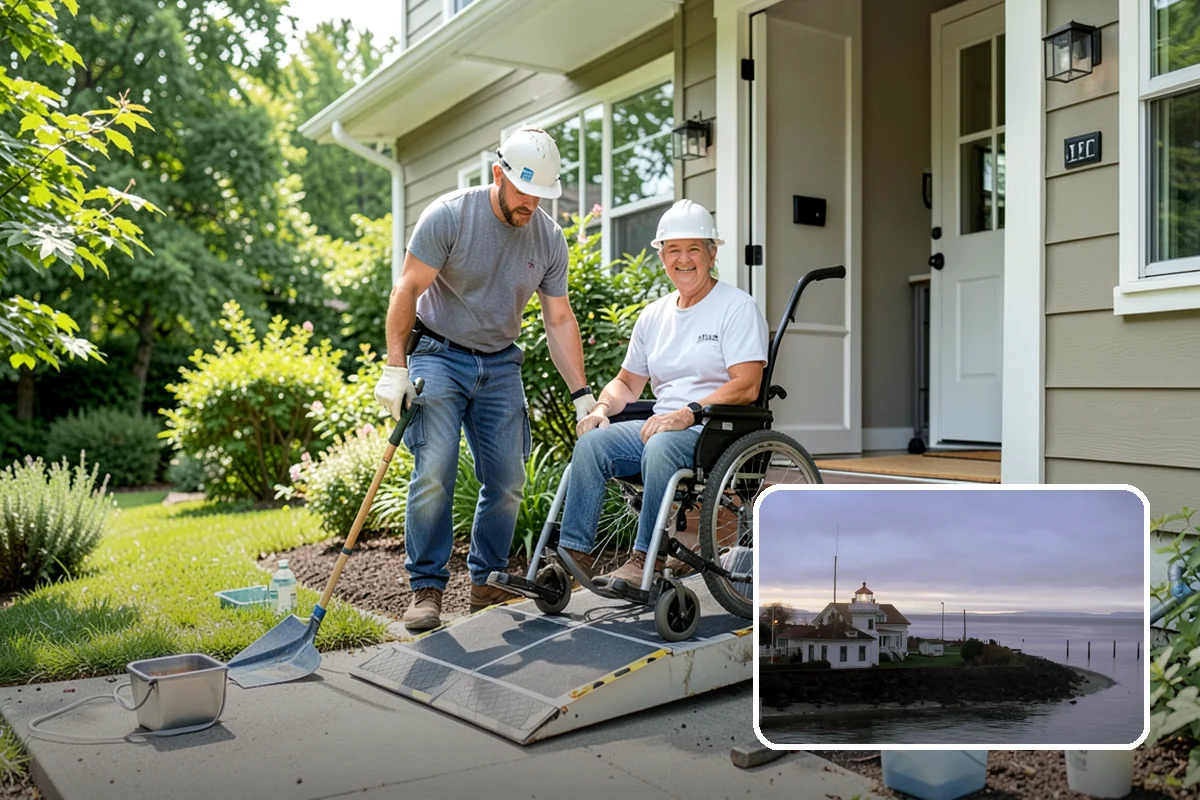 Patio Extension in Mukilteo, Snohomish County, WA - Adds space without a full replacement