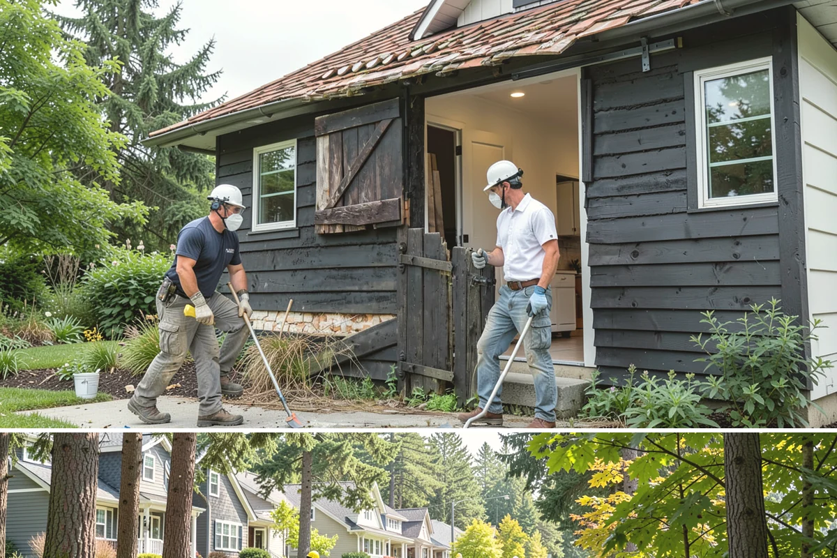 Patio Extension in Normandy Park, King County, WA - Dry summer weather ensures a stable base and clean tie-in when extending your existing patio.