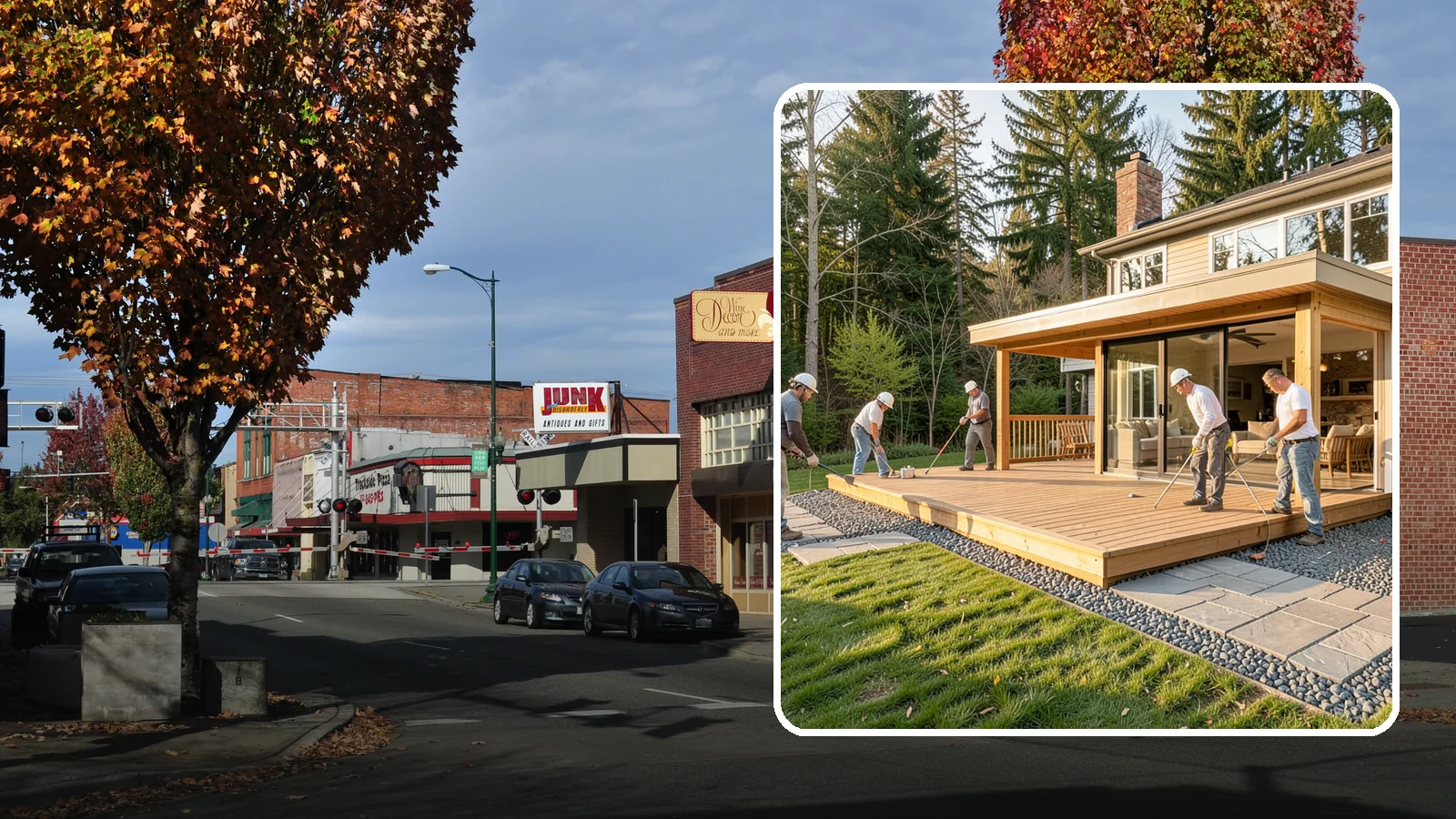 Patio Extension in Puyallup, Pierce County, WA - Patio extension services that expand your existing hardscape to fit how you entertain.
