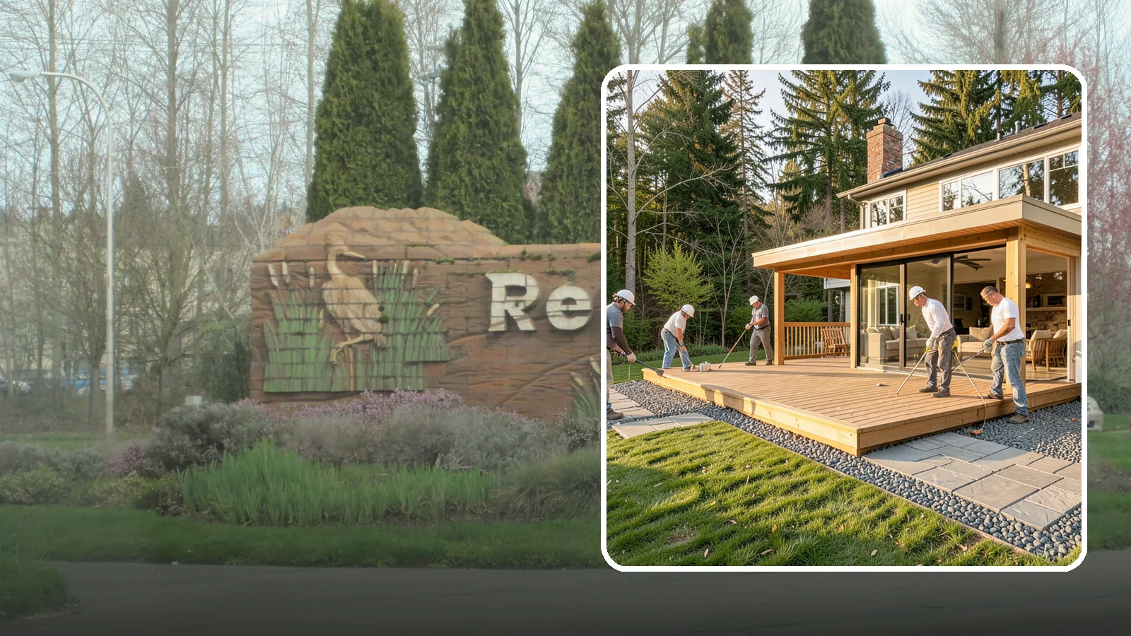 Patio Extension in Renton, King County, WA - Patio extension services that expand your existing hardscape to fit how you entertain.