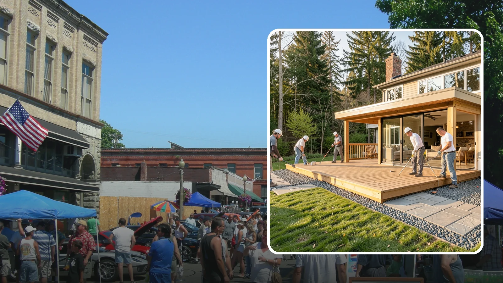 Patio Extension in Snohomish, Snohomish County, WA - Patio extension services that expand your existing hardscape to fit how you entertain.