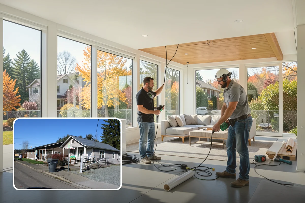 Patio Extension in South Prairie, Pierce County, WA - Adds space without a full replacement