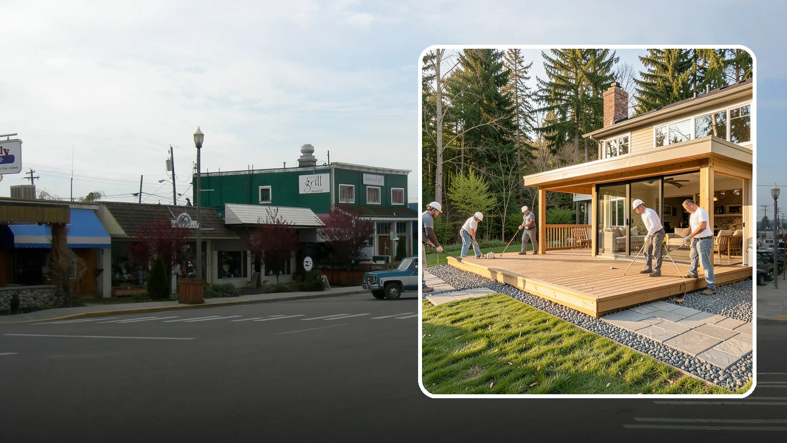 Patio Extension in Stanwood, Snohomish County, WA - Patio extension services that expand your existing hardscape to fit how you entertain.