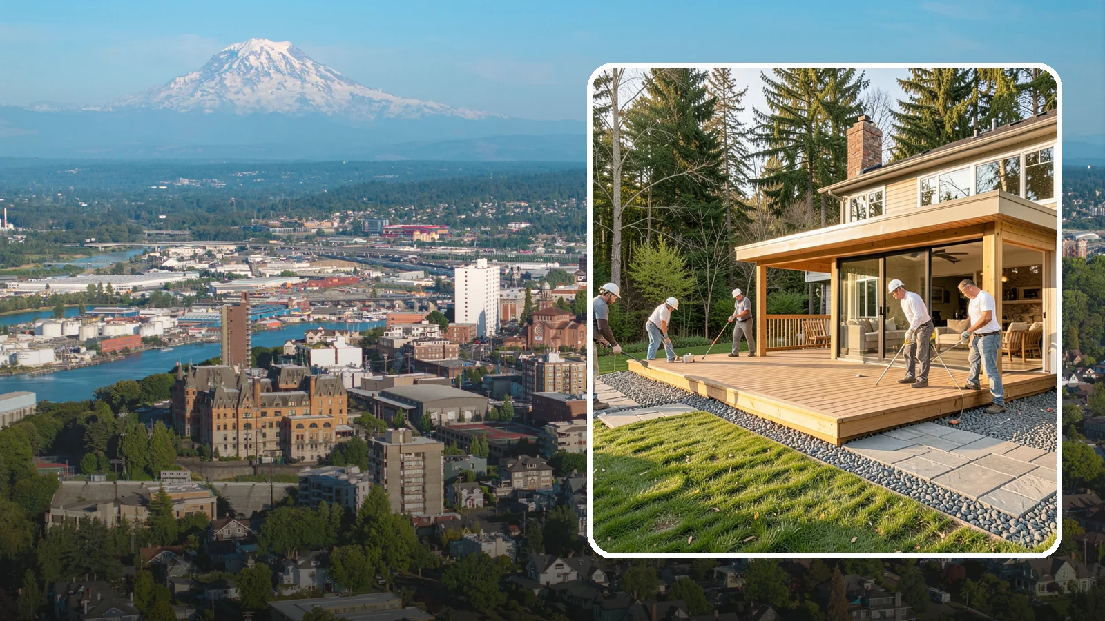 Patio Extension in Tacoma, Pierce County, WA - Patio extension services that expand your existing hardscape to fit how you entertain.