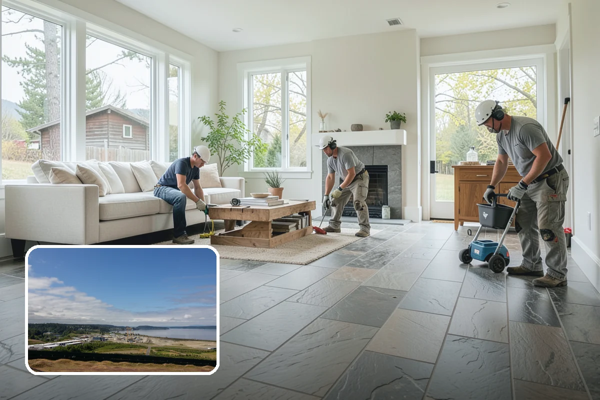Patio Extension in University Place, Pierce County, WA - Adds space without a full replacement