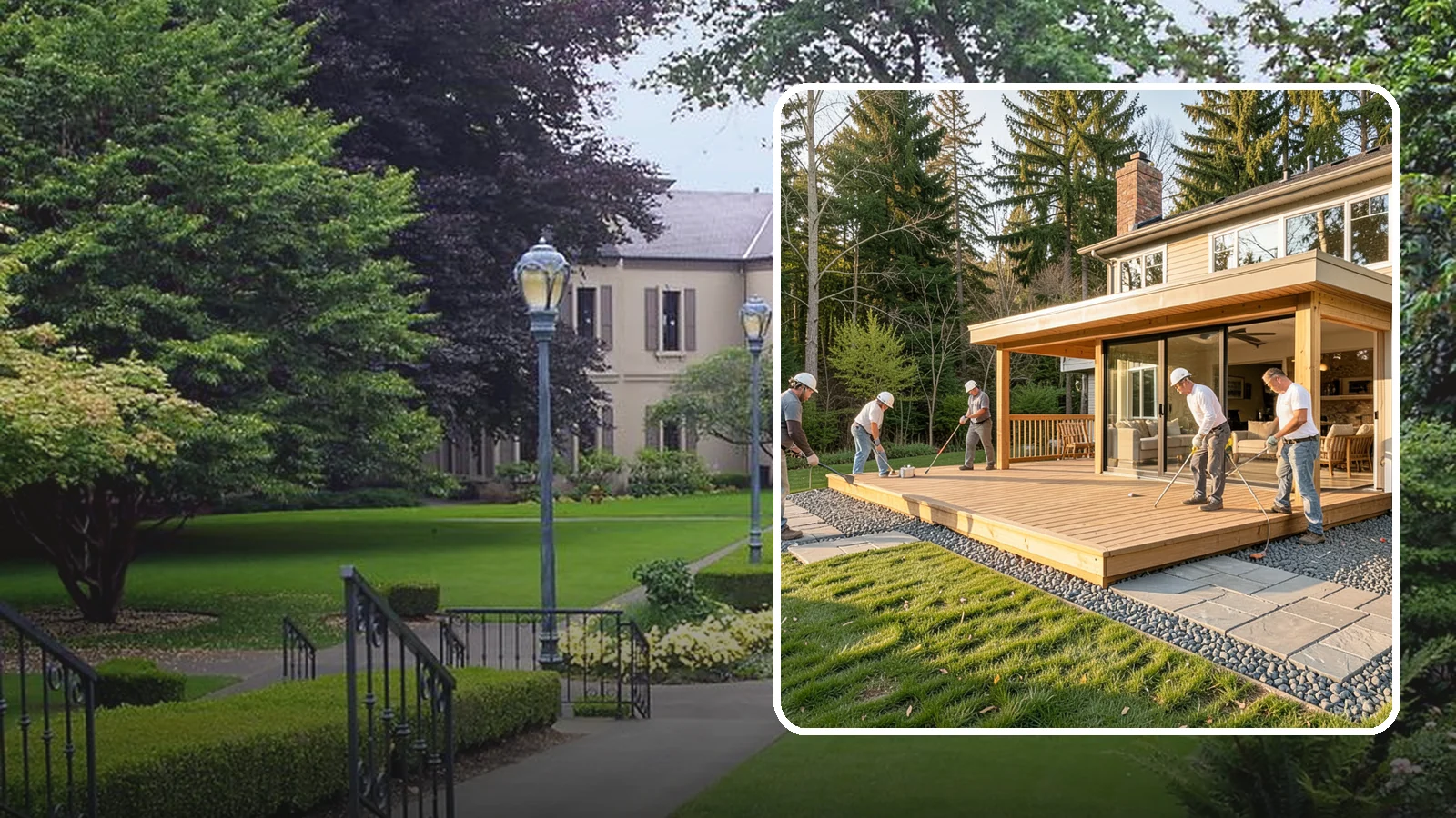 Patio Extension in Woodinville, King County, WA - Patio extension services that expand your existing hardscape to fit how you entertain.