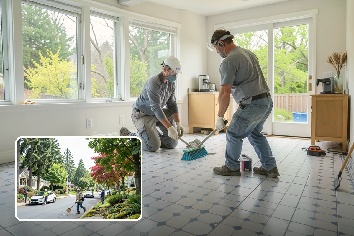 Paver Driveway Installation in Beaux Arts Village, King County, WA - Interlocking units flex without cracking