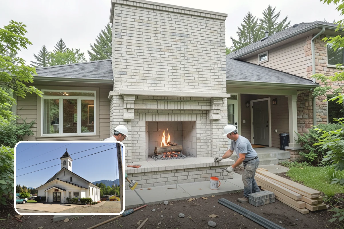 Paver Driveway Installation in Concrete, Skagit County, WA - Interlocking units flex without cracking