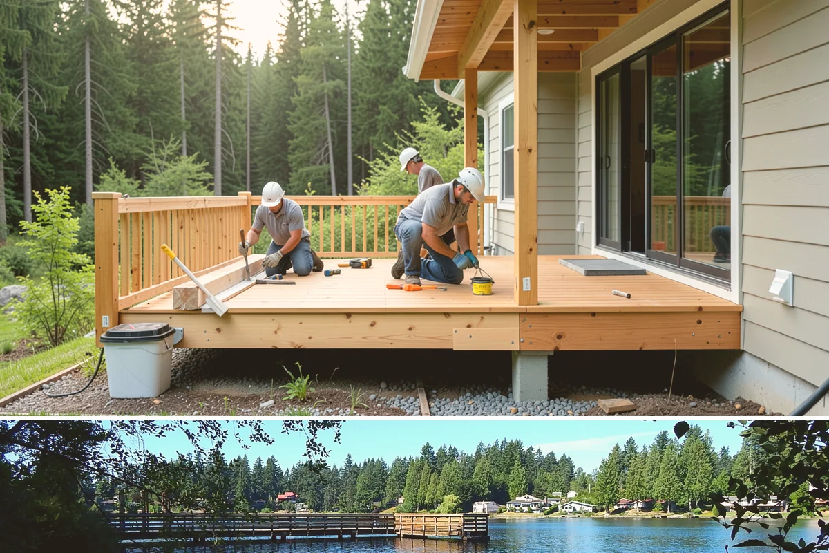 Paver Driveway Installation in Federal Way, King County, WA - Dry summer weather is ideal for base compaction and jointing, though installation stays feasible through early fall.