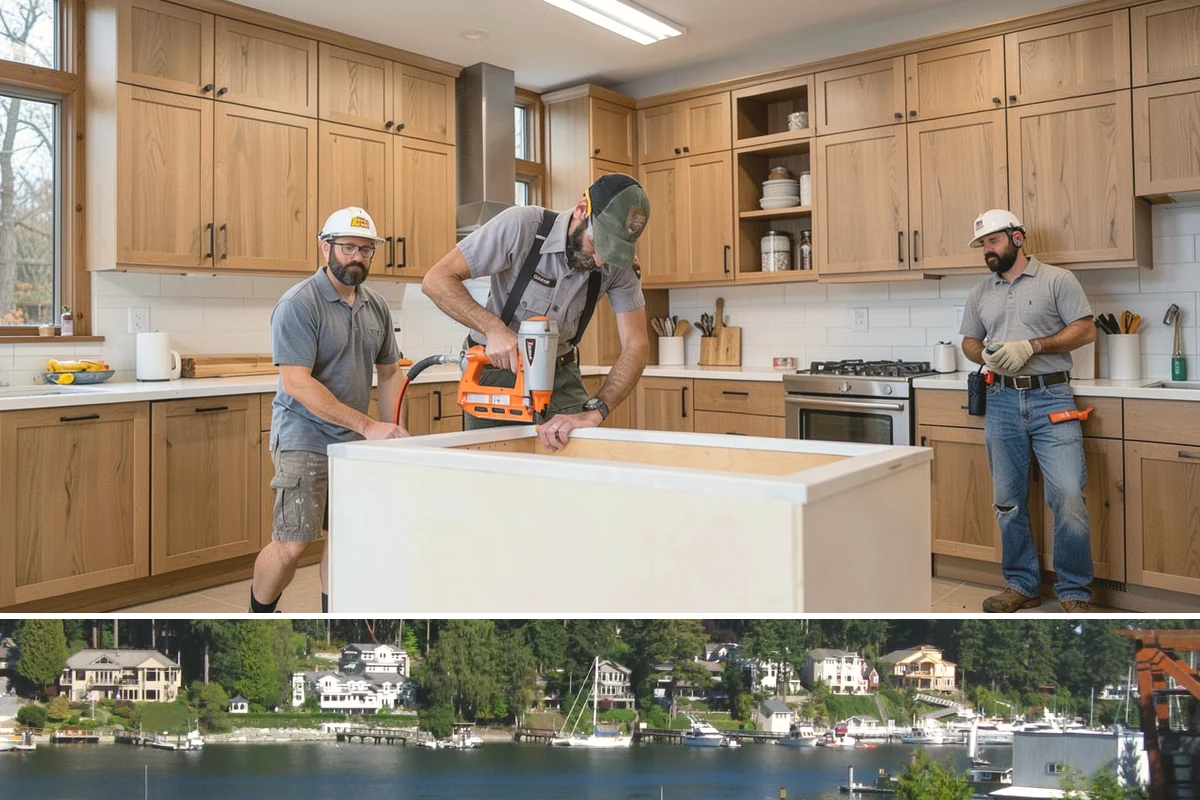Paver Driveway Installation in Gig Harbor, Pierce County, WA - Dry summer weather is ideal for base compaction and jointing, though installation stays feasible through early fall.
