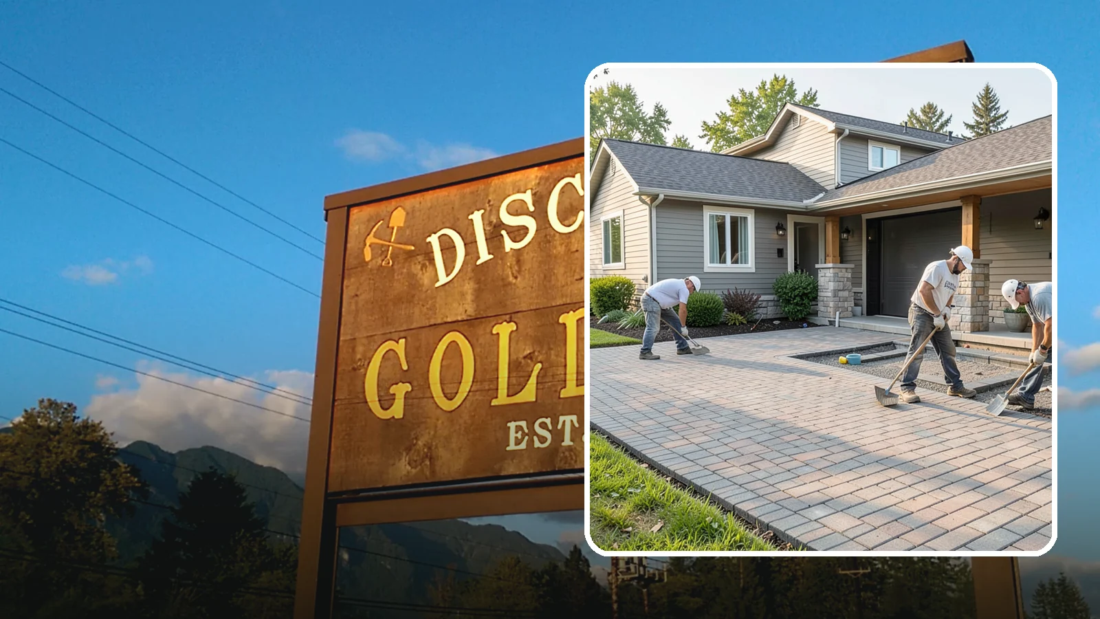 Paver Driveway Installation in Gold Bar, Snohomish County, WA - Installing an interlocking paver driveway that combines strong load capacity with excellent drainage and curb appeal.